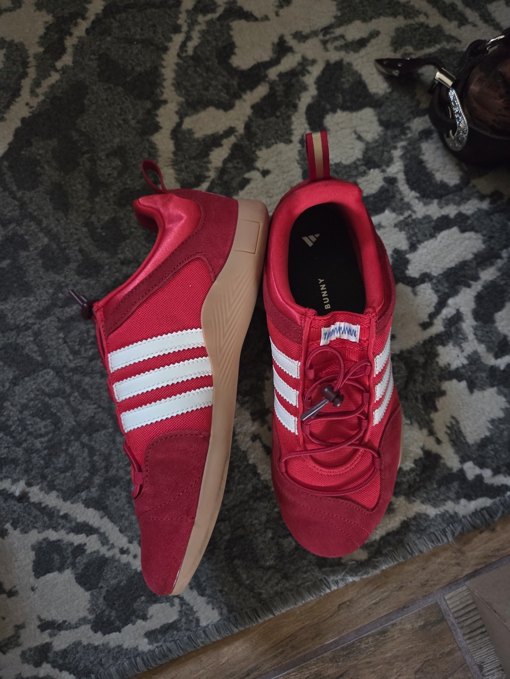 Adidas x Bad Bunny Ballerina Flamboyan Red - Picture 5 of 6